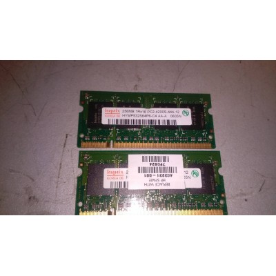 HP Pavilion zd8000-zd8305ea RAM 2X256